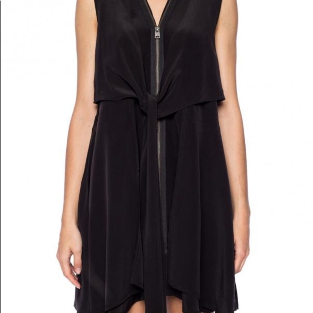 Never Worn AllSaints Zipper Dress